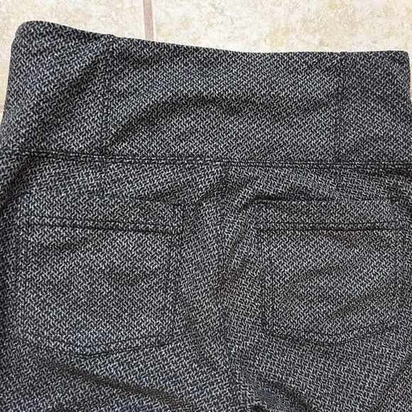 Athleta Herringbone Metro High Rise Leggings Textured Gray Women's Pants Size XS - Picture 10 of 10